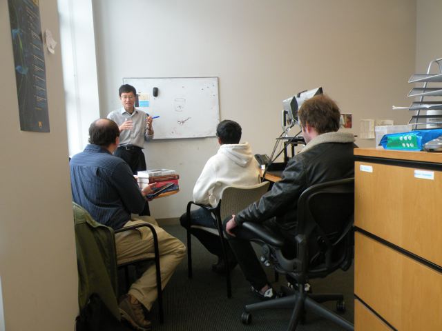 Ye lab visitors